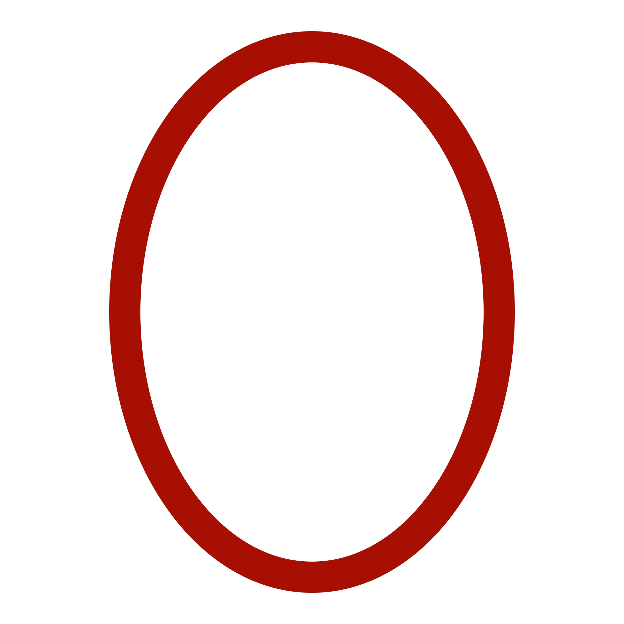 Цифра 0 без углов