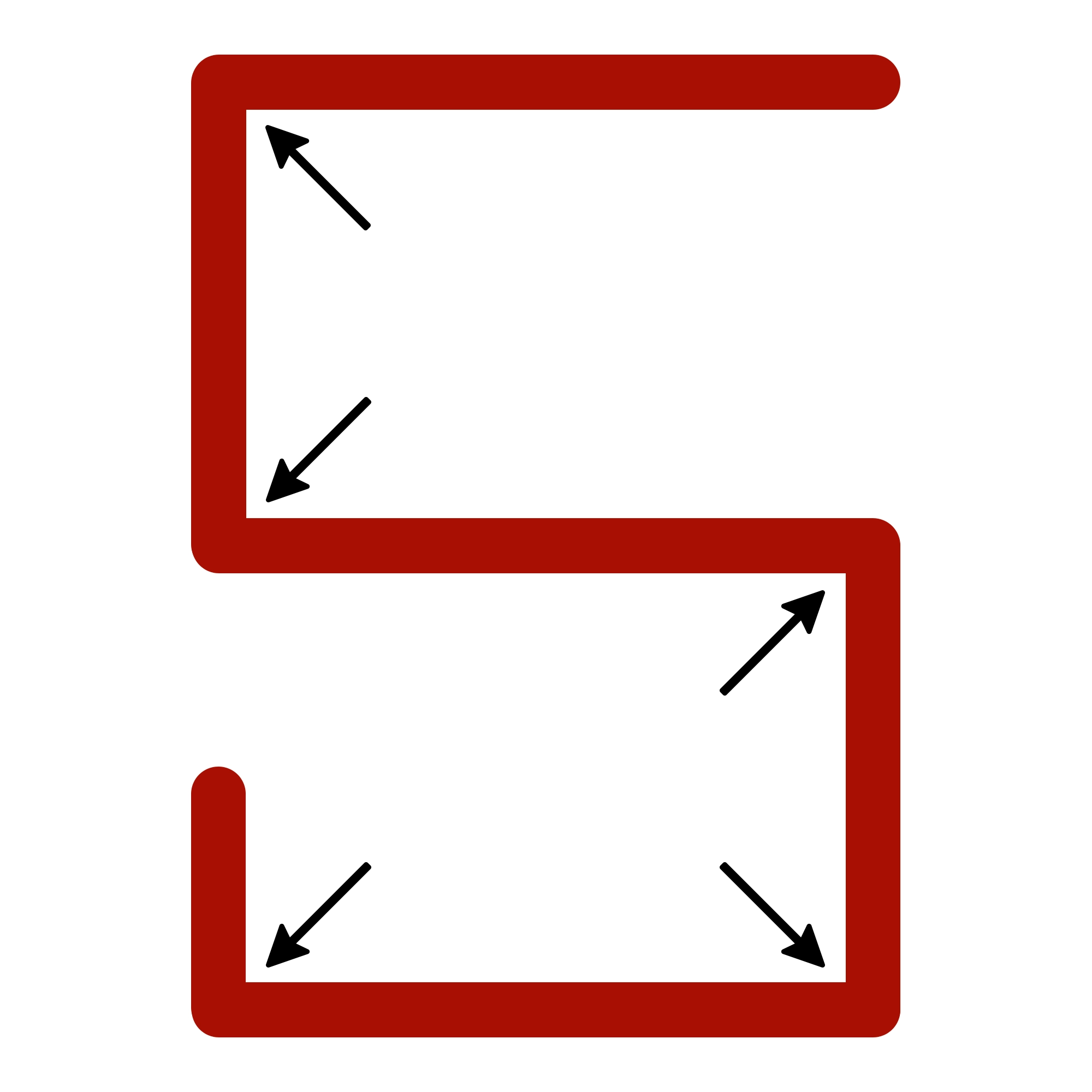 Цифра 5 с 5 углами